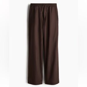 H&M Women's Brown Straight Leg Pants